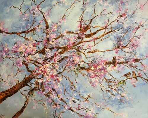 Tendre est le printemps di Diana Malivani, Pittura in vendita su Singulart
