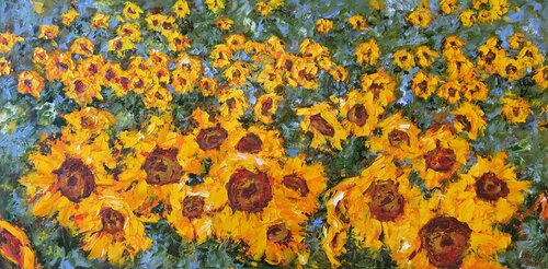 Tournesols di Diana Malivani, Pittura in vendita su Singulart
