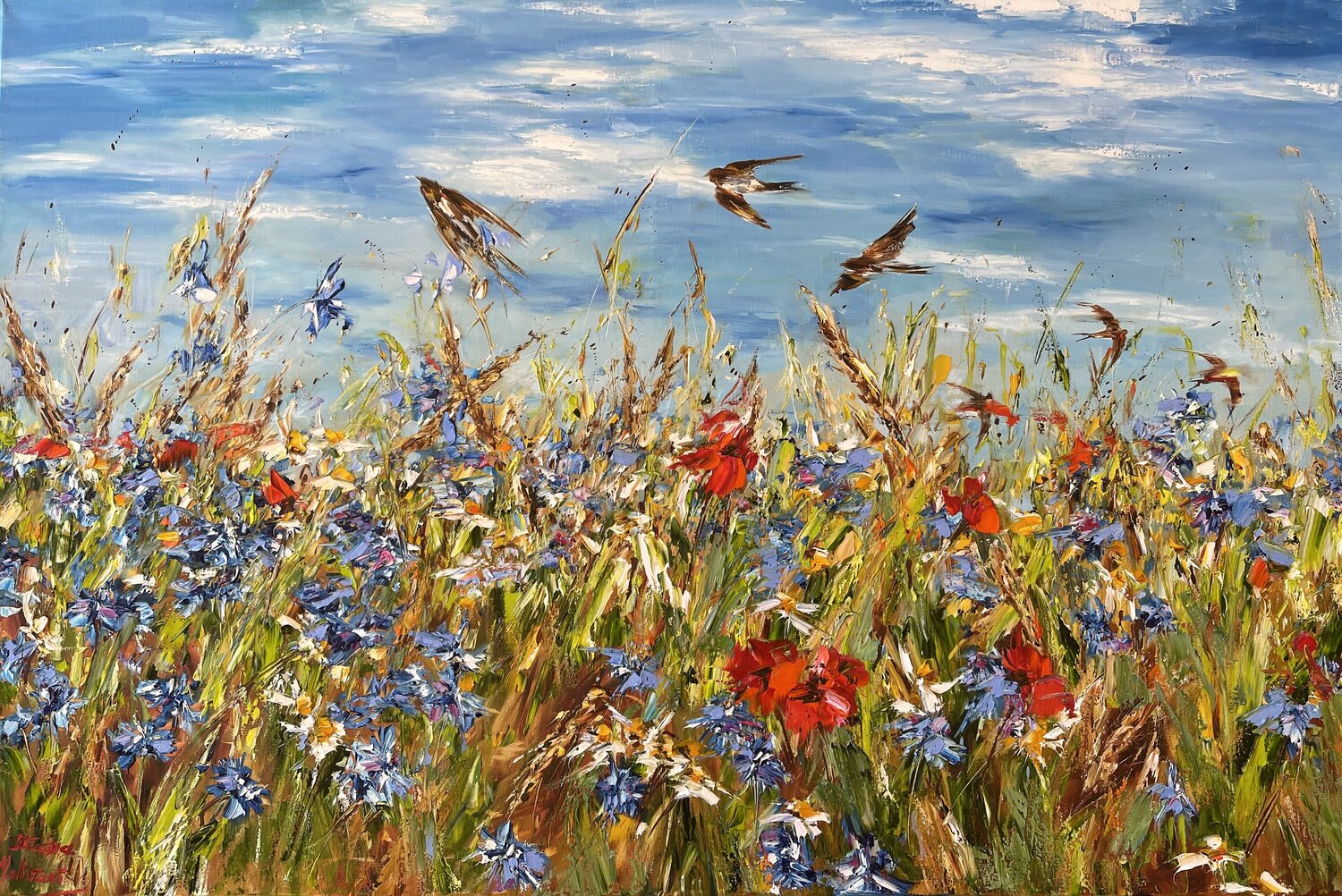Les hirondelles Diana Malivani