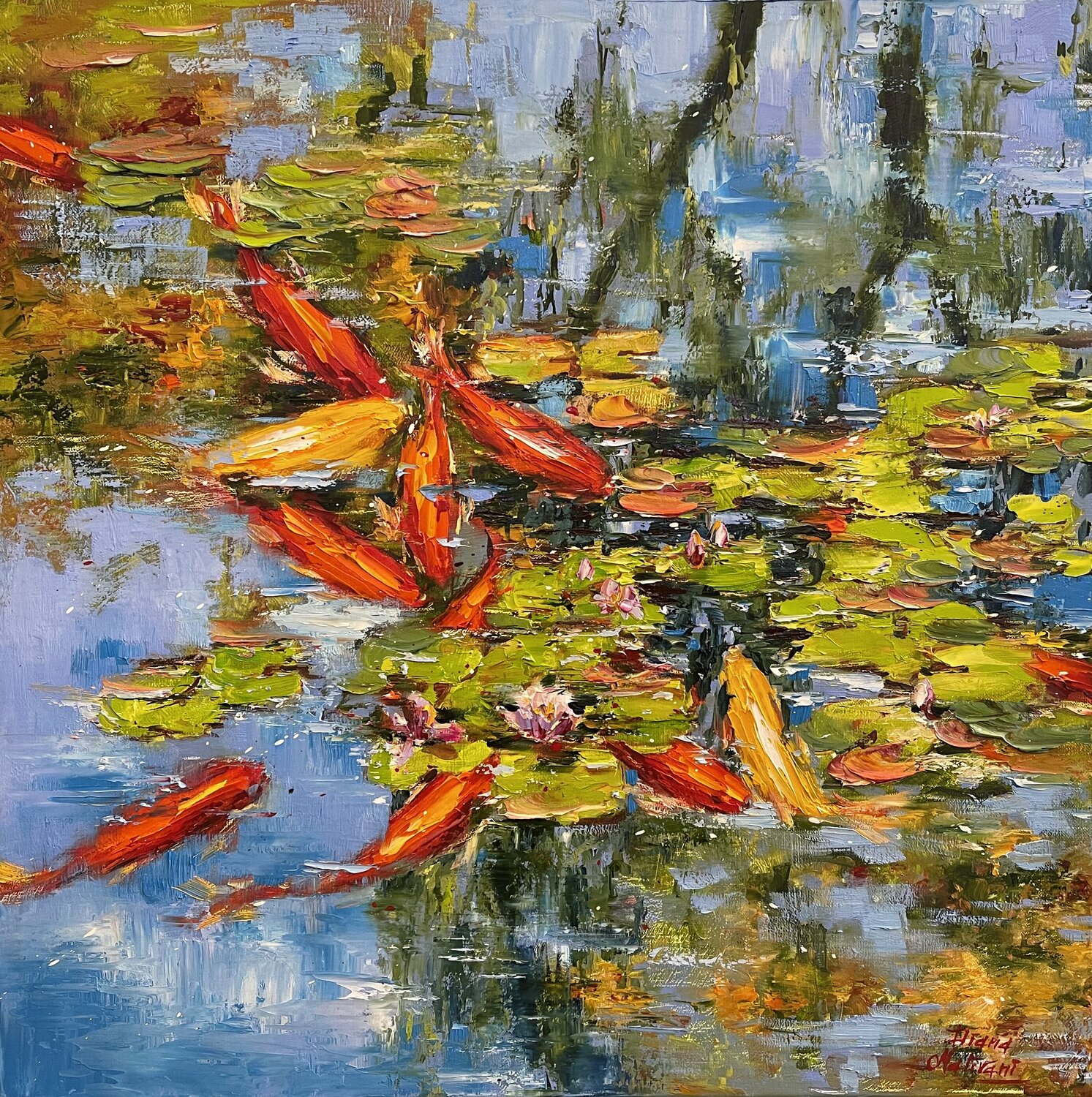 After summer rain Diana Malivani