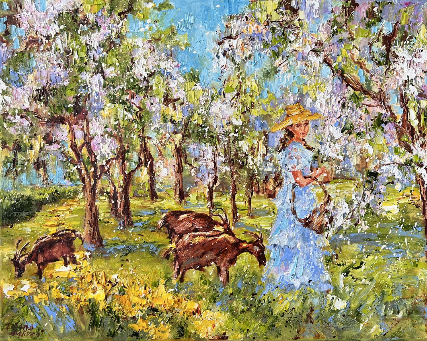 In the Blooming Garden Diana Malivani