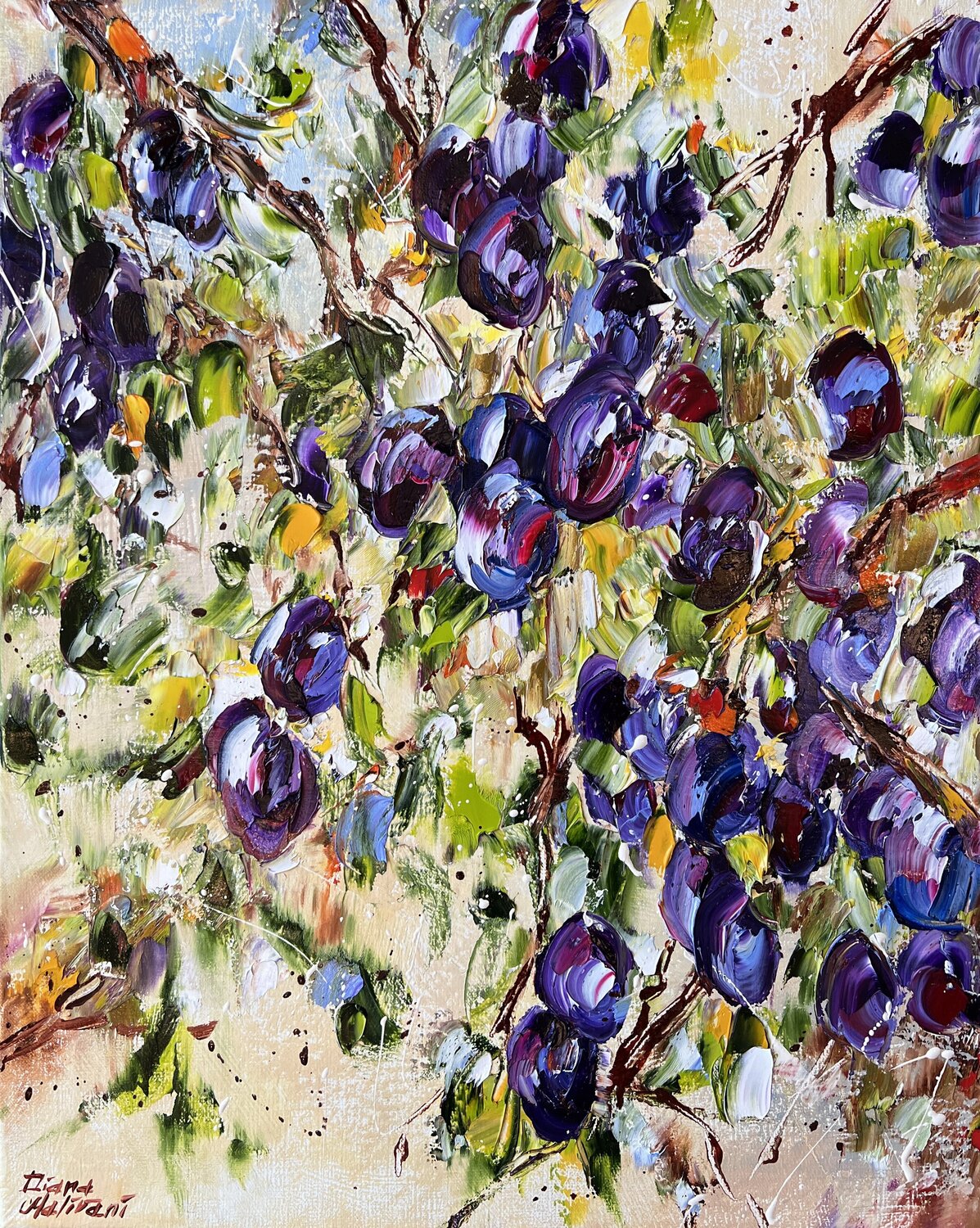 Plum Trees Diana Malivani