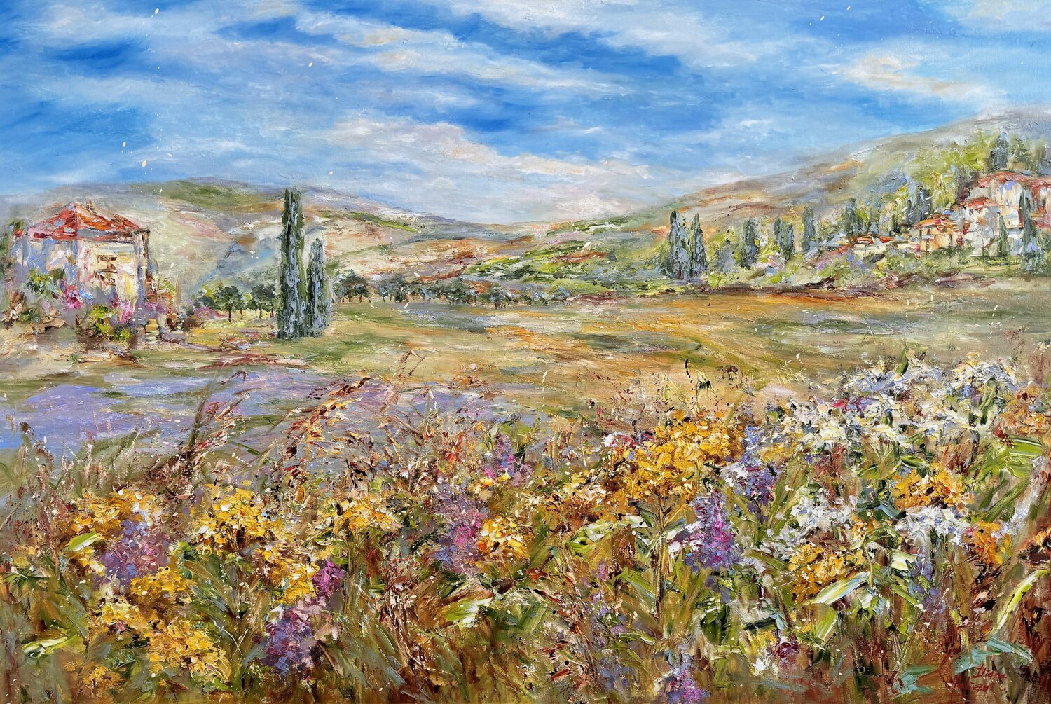 La Provence en fleur Diana Malivani