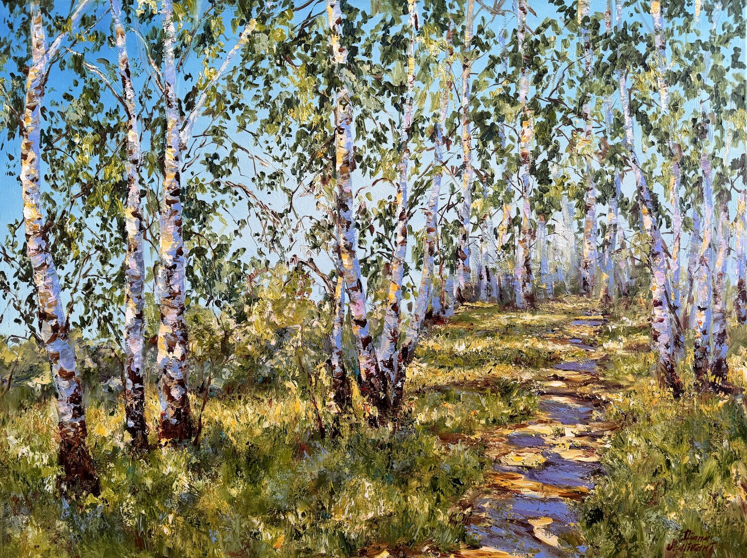 Morning in the Birch Forest Diana Malivani