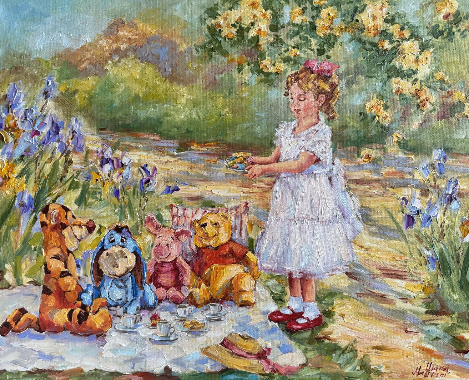 Tea Party in the Garden Diana Malivani