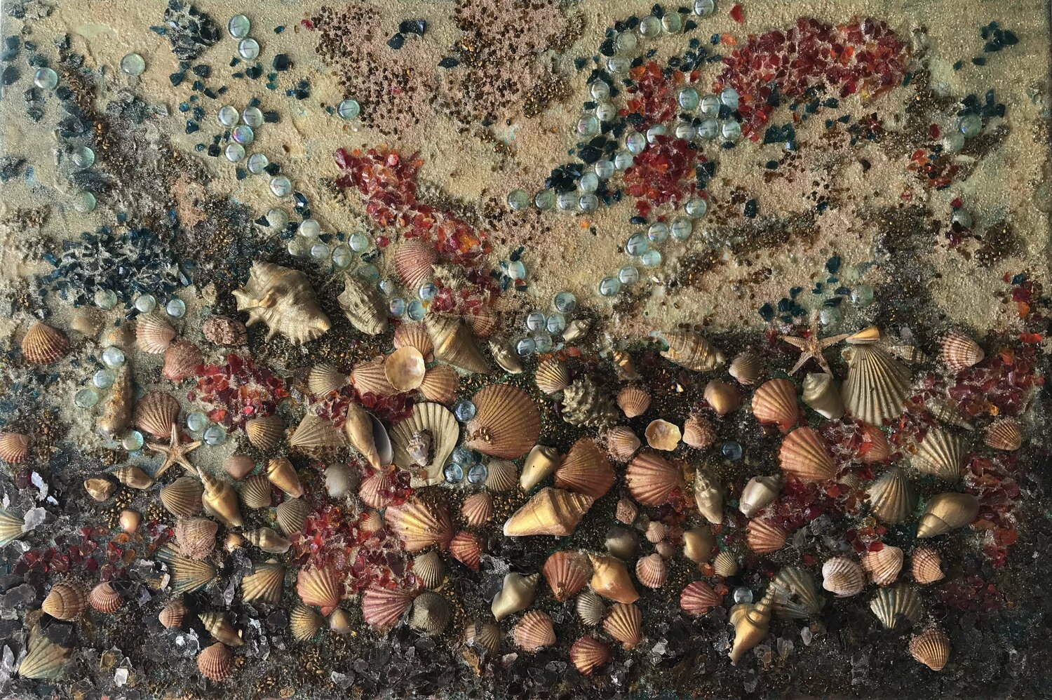 Sea Still Life. Collage Diana Malivani