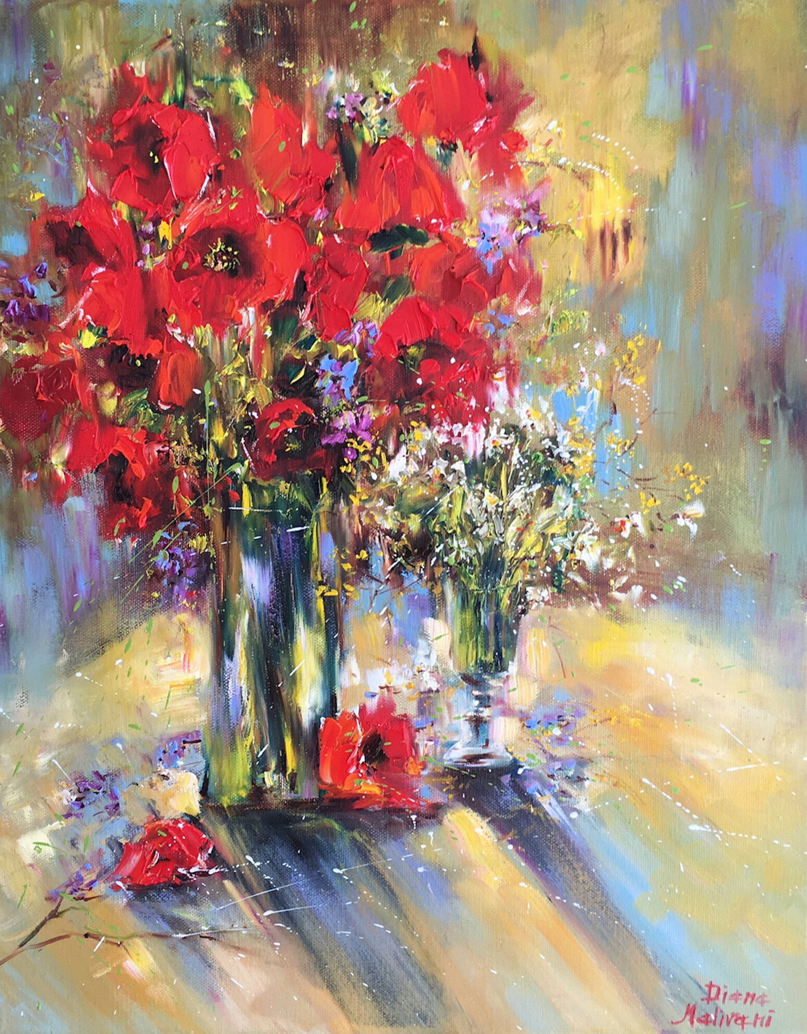Poppies Diana Malivani