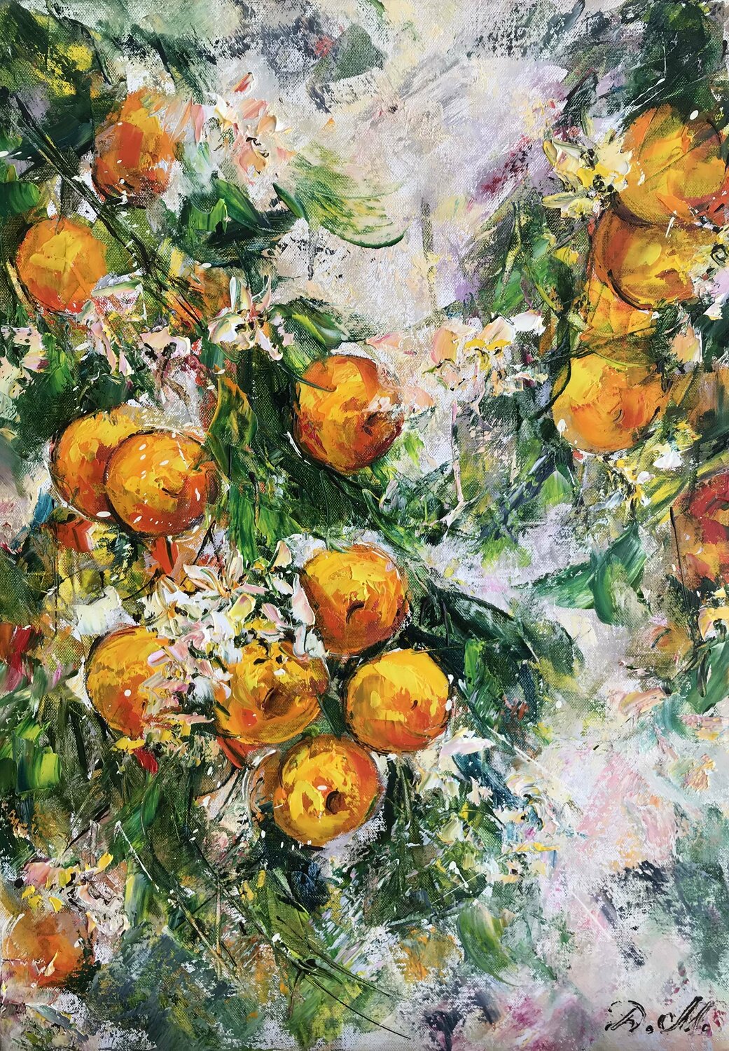 Bloomy Mandarin Tree Diana Malivani