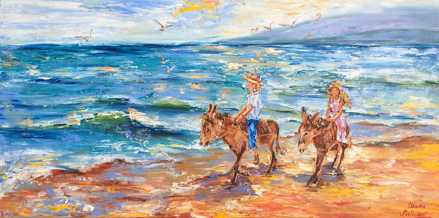 Walk on Donkeys Diana Malivani