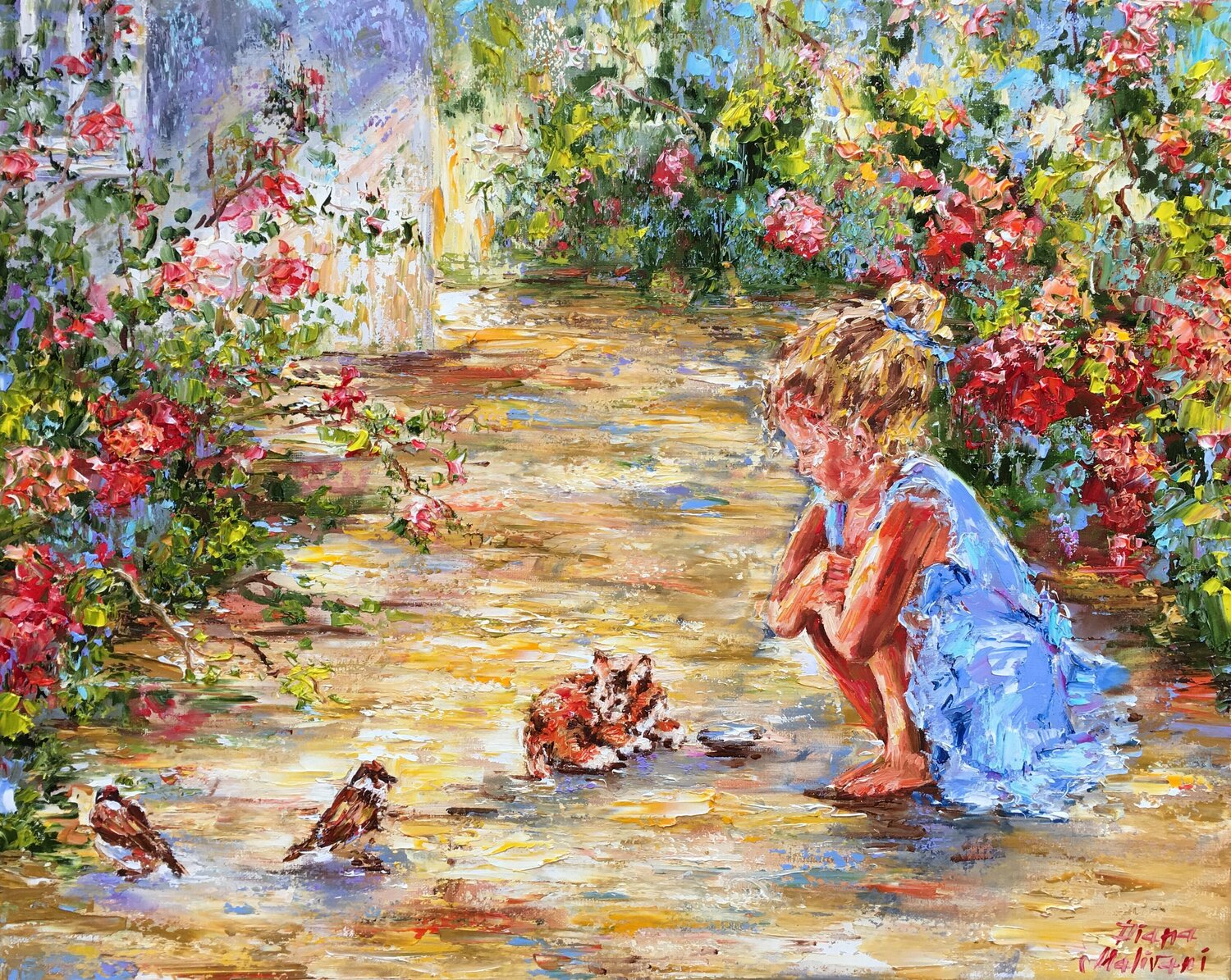 Dans la cour Diana Malivani