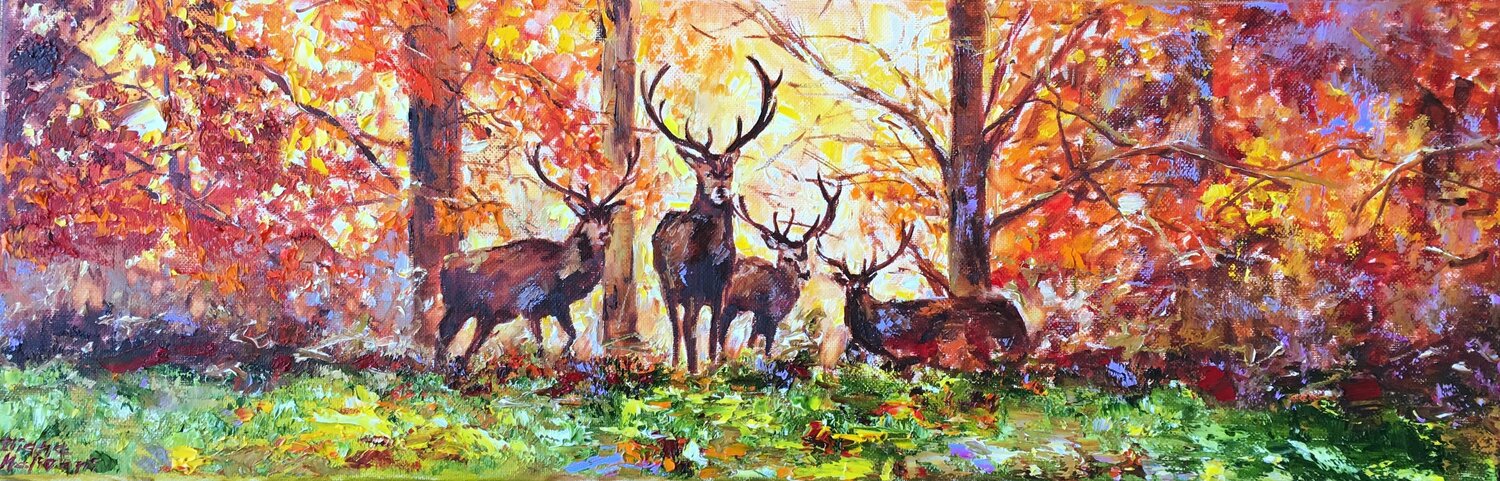 In the Autumn Forest Diana Malivani