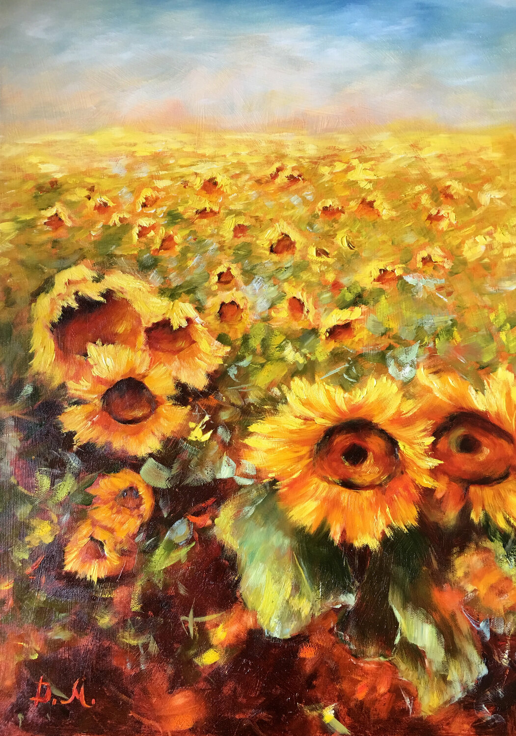 Sunflowers Diana Malivani