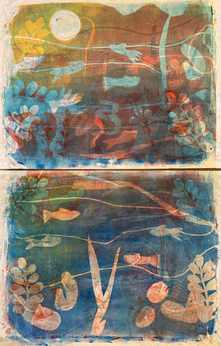 "Aquarium" von Richard Reitz Smith, Druck kaufen auf Singulart