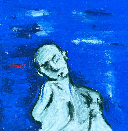 Portait N•1 van Tobia Giorla, Werk op papier te koop op Singulart