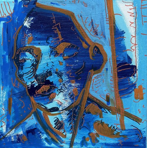 Portrait N3 von Tobia Giorla, Malerei kaufen auf Singulart