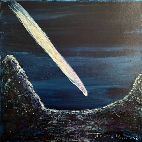 Meteorite van Frits Njio, Schilderij te koop op Singulart