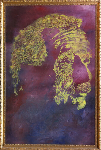 Einstein par Quinn Stilletto Fine Arts, Peinture en vente sur Singulart