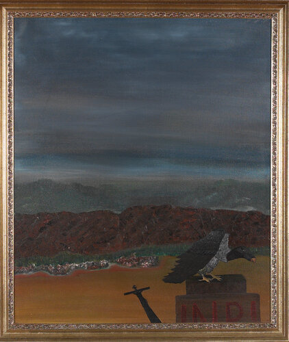 Bird Watching at Calvary van Quinn Stilletto Fine Arts, Schilderij te koop op Singulart
