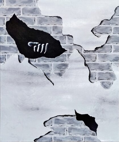 La Peur by Inge Corremans, Painting for Sale on Singulart