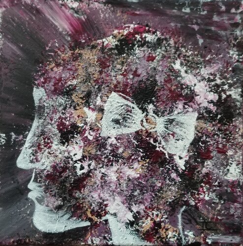 La Femme Enfant by Inge Corremans, Painting for Sale on Singulart