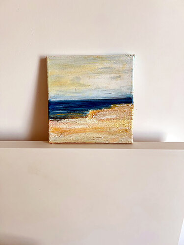 Mi playa-2 by Merce Domenech, Painting for Sale on Singulart
