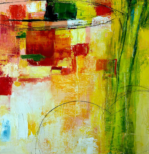 MIRADA-4 by Merce Domenech, Painting for Sale on Singulart