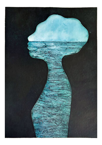 Mujer agua by Merce Domenech, Other Media for Sale on Singulart