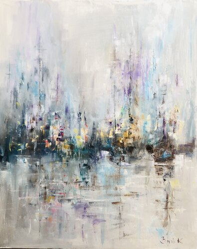 Humid Sea par Konrad Biro, Peinture en vente sur Singulart