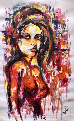 Inner Fire par Konrad Biro, Peinture en vente sur Singulart