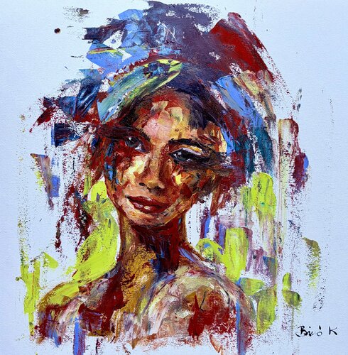 Playful Silence by Konrad Biro, Painting for Sale on Singulart