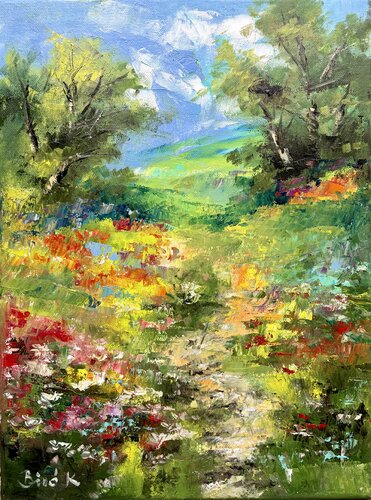 The Sunshine par Konrad Biro, Peinture en vente sur Singulart