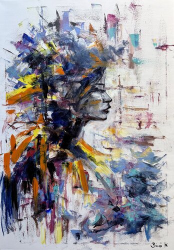 Inner Fire par Konrad Biro, Peinture en vente sur Singulart