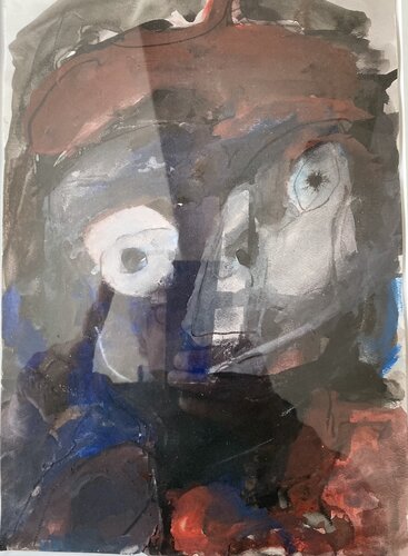 Things I can't see blocking my path van Willem Boronski, Schilderij te koop op Singulart