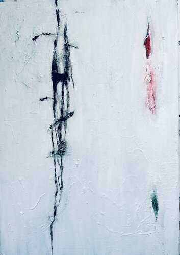 She is Buying a Stairway to Heaven van Willem Boronski, Schilderij te koop op Singulart