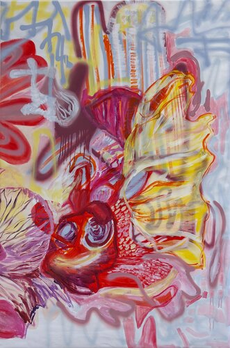 Buds and Bloom II de LIUDMILA ANOSHENKOVA, Pintura a la venta en Singulart
