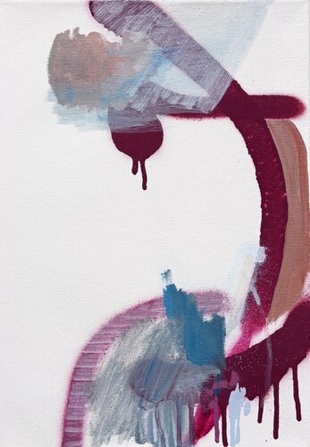 Trace Under Pressure of Silence de LIUDMILA ANOSHENKOVA, Pintura a la venta en Singulart