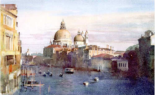 S Maria Della Salute by David Thomas, Print for Sale on Singulart