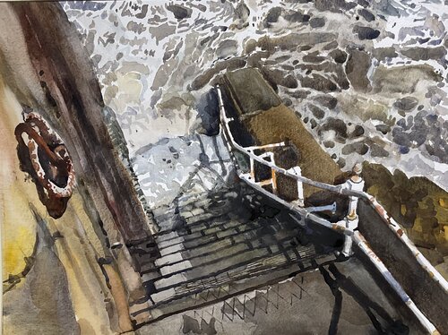 BRIDLINGTON Quay von David Thomas, Malerei kaufen auf Singulart