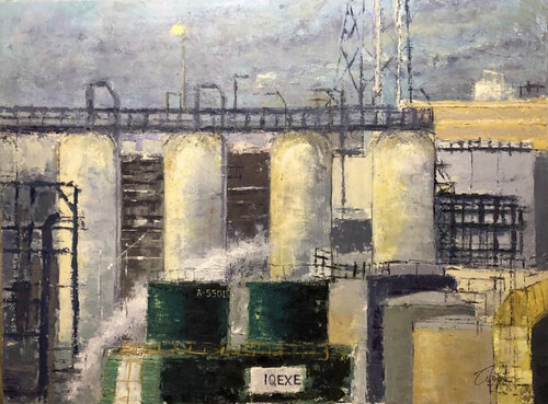 Escape de gas di Pipa Martín, Pittura in vendita su Singulart