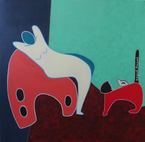 Peace von Ingrid Bogaert, Malerei kaufen auf Singulart