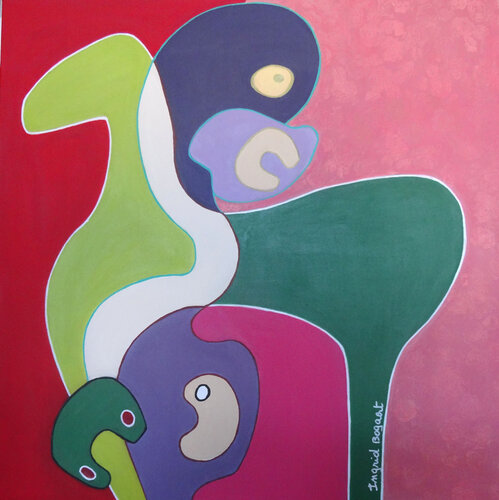 Harmony di Ingrid Bogaert, Pittura in vendita su Singulart