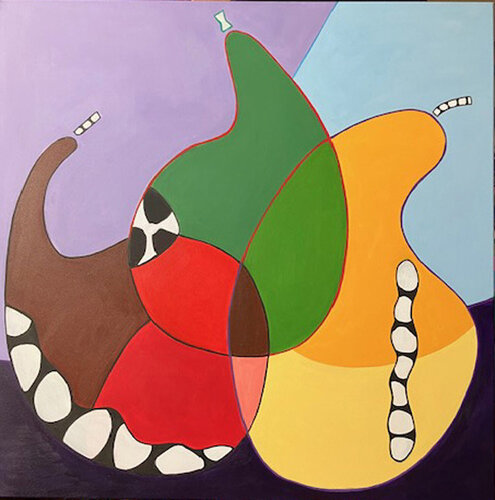 Pears di Ingrid Bogaert, Pittura in vendita su Singulart