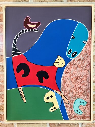 Soulmates by Ingrid Bogaert, Painting for Sale on Singulart