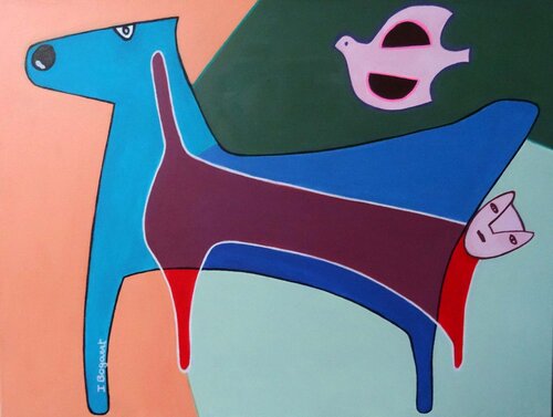 Friendship van Ingrid Bogaert, Schilderij te koop op Singulart