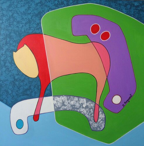 Playfulness van Ingrid Bogaert, Schilderij te koop op Singulart