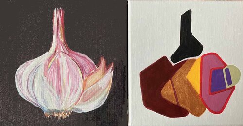 Garlic di Ingrid Bogaert, Pittura in vendita su Singulart