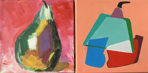 Pear von Ingrid Bogaert, Malerei kaufen auf Singulart