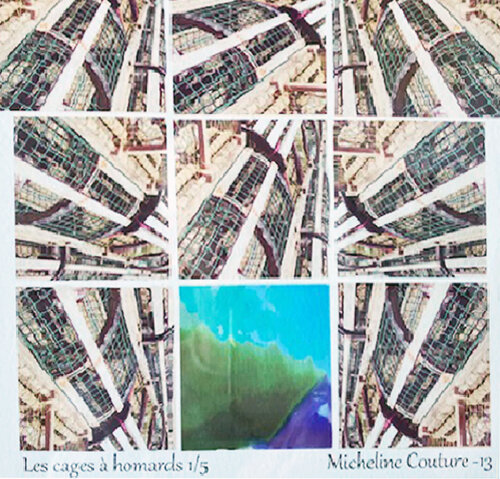 "Les cages à homards" by Micheline Couture, 디지털 for Sale on Singulart