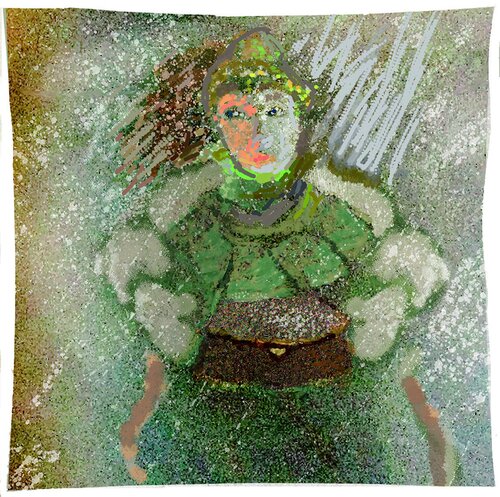 8 - "Elle offre" by Micheline Couture, Work on Paper for Sale on Singulart