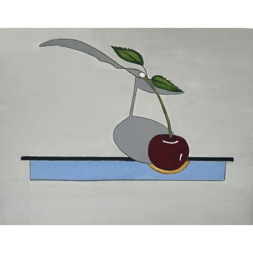 Fruitscape: La Cerise von Helena Poto, Malerei kaufen auf Singulart